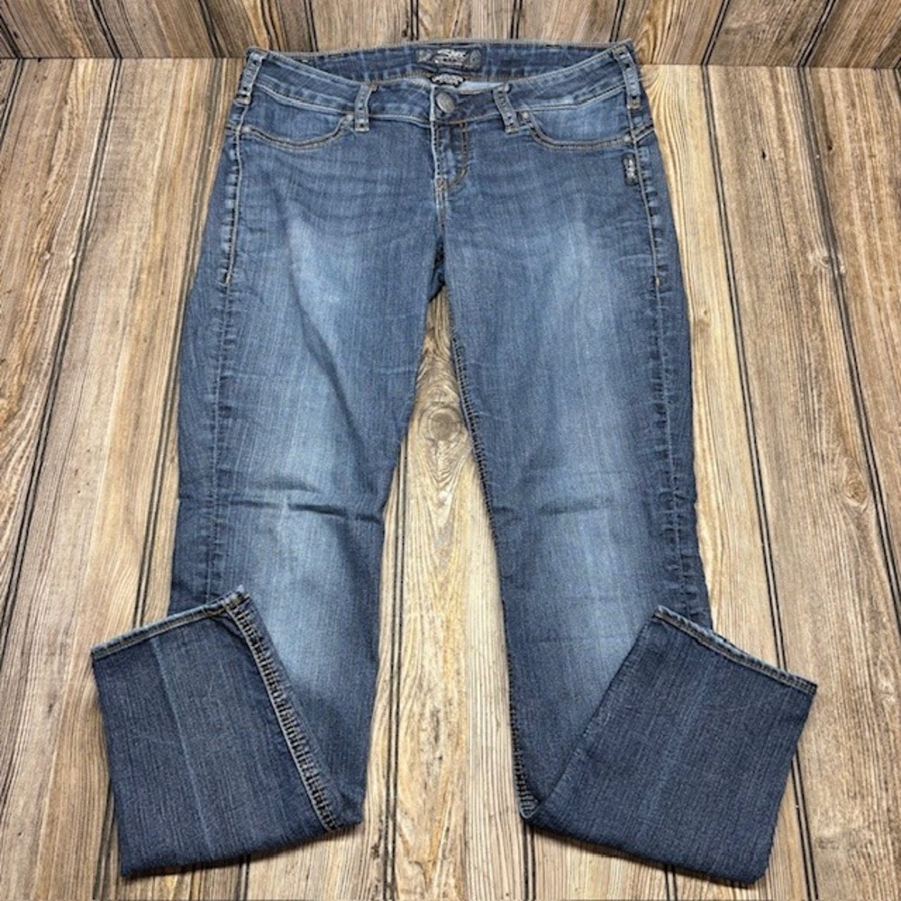 Silver Jeans Co Camden Rose Jegging Medium Wash W30 L29 Blue Denim Slim Leg
